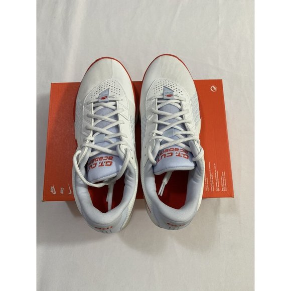 New Mens Size 10.5 White Silver Nike G.T. Cut Academy Basketball Shoe FB2599 101 main image 4